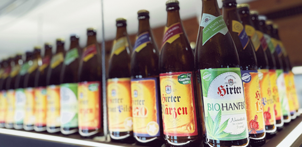 Hirter Bier Sorten im Almschatz und Boxenstop auf der Turracher Höhe